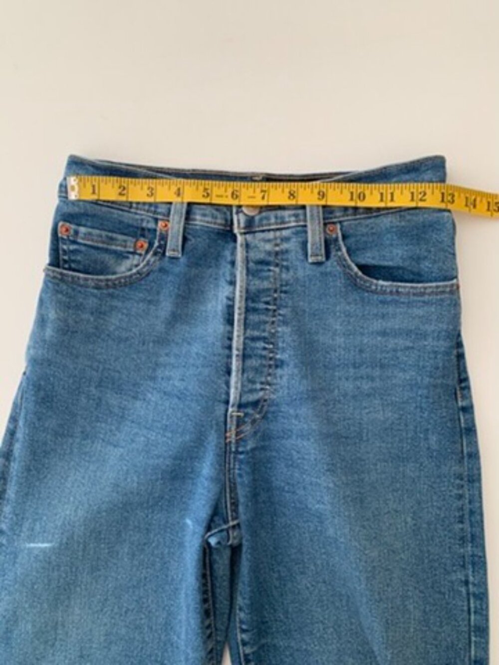 Levi's Ribcage Straight Ankle Jeans size 27 - Picture 7 of 11